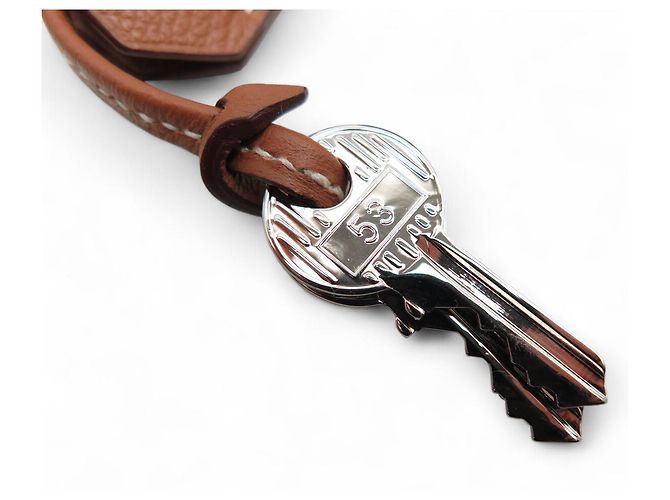 Hermès NOVA ZÍPER COM SINOS HERMES BIRKIN ALTA COM ALÇA COURO GRAINED GM FECHO - vista 3