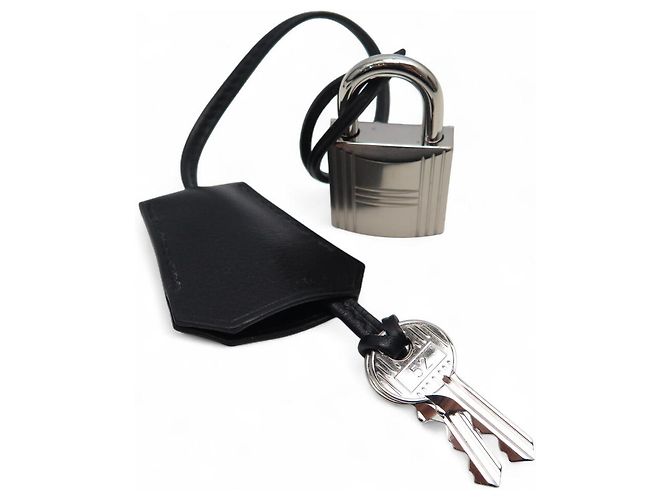 Hermès NEW ZIPPER WITH BELL HERMES BIRKIN HIGH WITH BLACK LEATHER STRAP LOCK - view 2