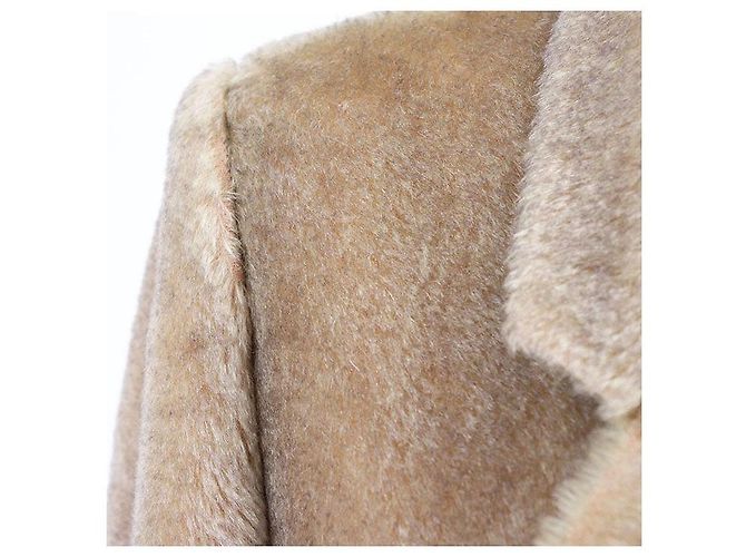 Chaqueta de mohair de algodón Monogram Louis Vuitton 2023AW Beige - vista 11