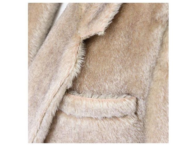 Chaqueta de mohair de algodón Monogram Louis Vuitton 2023AW Beige - vista 12