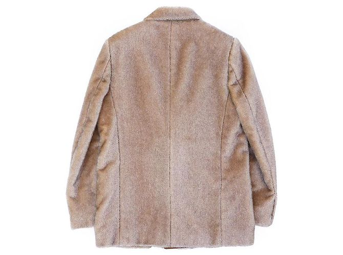 Chaqueta de mohair de algodón Monogram Louis Vuitton 2023AW Beige - vista 19