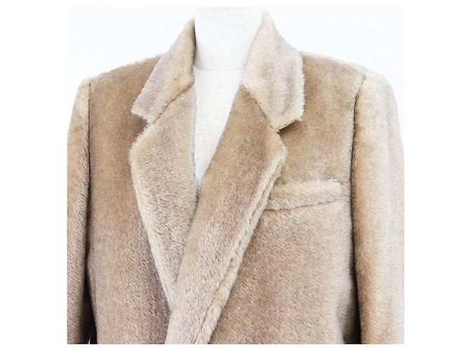 Chaqueta de mohair de algodón Monogram Louis Vuitton 2023AW Beige - vista 2
