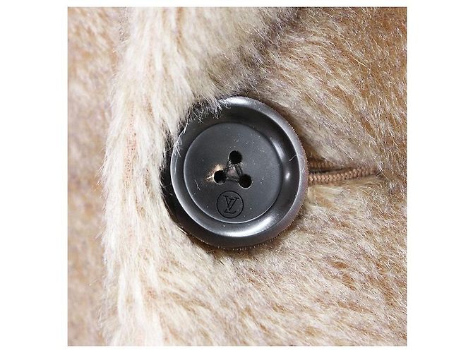 Chaqueta de mohair de algodón Monogram Louis Vuitton 2023AW Beige - vista 5