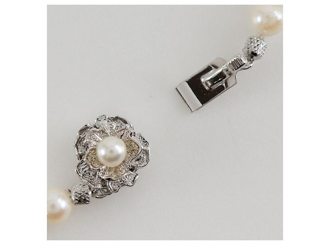 Autre Marque Set di gioielli 2 in 1 in argento bianco K14 con perle - vista 7