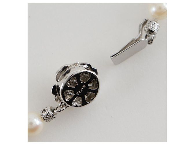 Autre Marque Set di gioielli 2 in 1 in argento bianco K14 con perle - vista 8