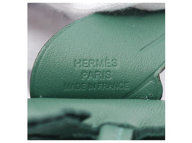 Hermès Rodeo Pegasus Kalb Charm Grün - Ansicht 3