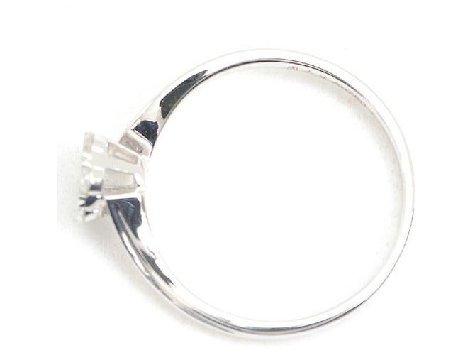 Autre Marque Chow Tai Seng Flower Diamant Ring aus Au750 Silber - Ansicht 2