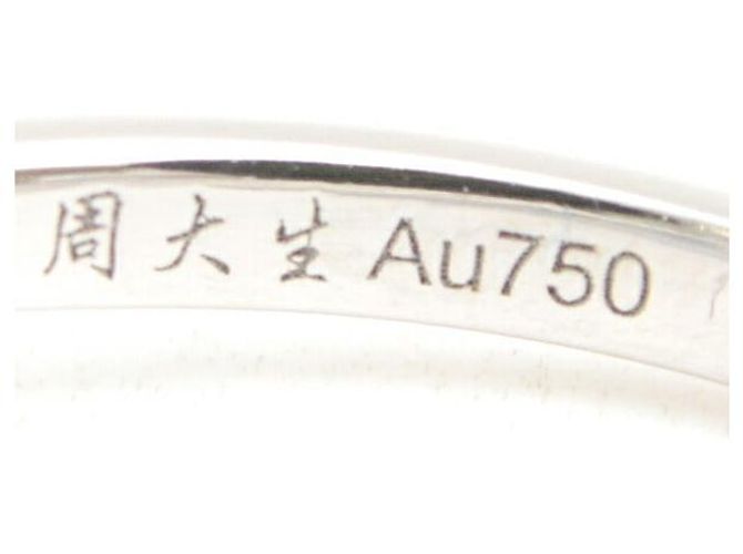 Autre Marque Chow Tai Seng Flower Diamant Ring aus Au750 Silber - Ansicht 5