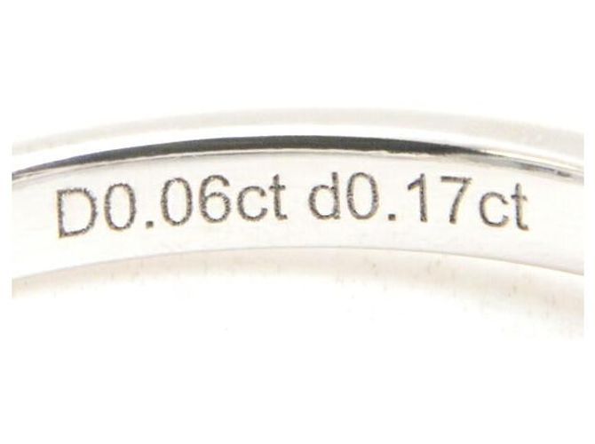 Autre Marque Chow Tai Seng Flower Diamant Ring aus Au750 Silber - Ansicht 6