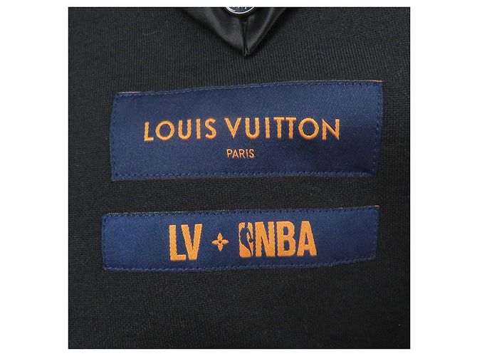 Giacca in lana e cotone a manica singola Louis Vuitton×NBA Nero - vista 8