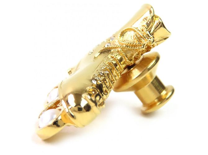 Chanel Brosche Rollschuhe Golden - Ansicht 3