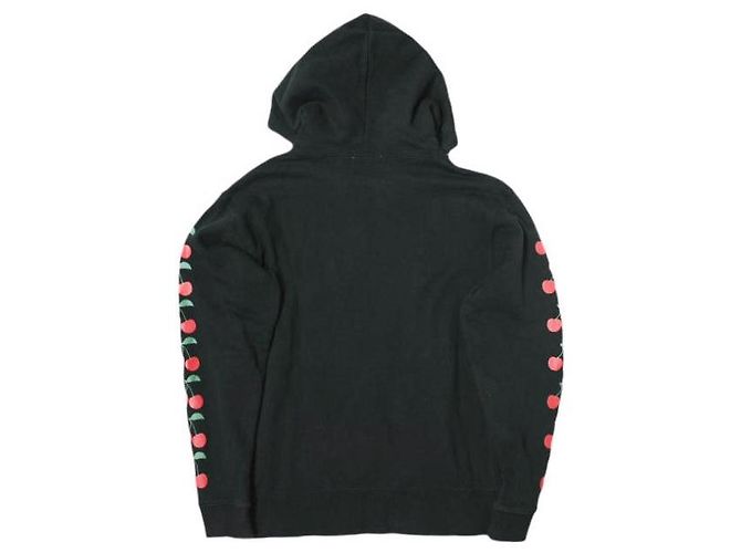 Autre Marque F-LAGSTUF-F HOODIE CEREZA Sudadera de algodón Negro - vista 2