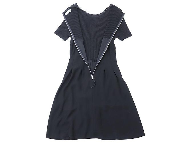 Autre Marque COLECCIÓN FOXEY NEW YORK 34228 Vestido de Mezcla de Algodón Negro - vista 5