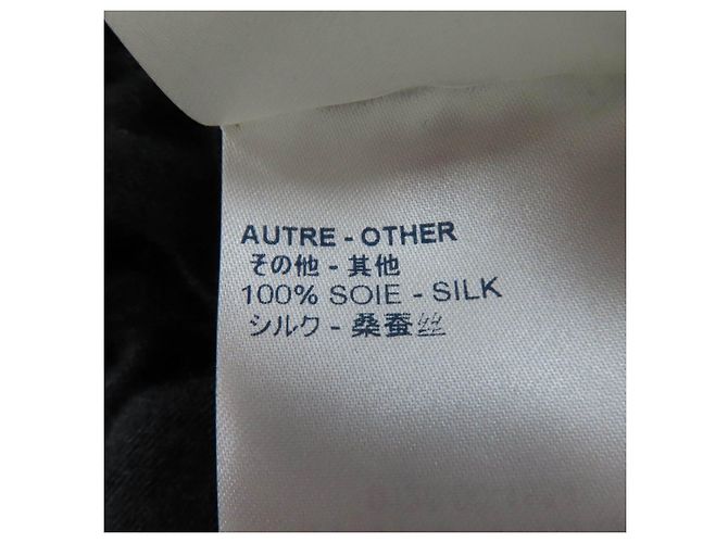 Louis Vuitton Seidenmischung Strickshirt Schwarz - Ansicht 10