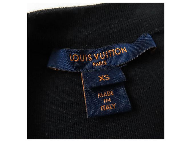 Louis Vuitton Seidenmischung Strickshirt Schwarz - Ansicht 7