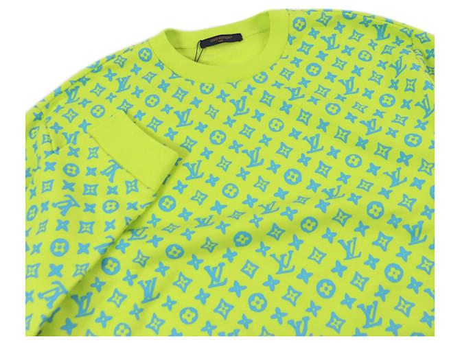 Sudadera de algodón Monogram Louis Vuitton Verde - vista 2