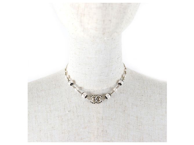 Collana di Perle COCO Mark di Chanel D'oro - vista 3