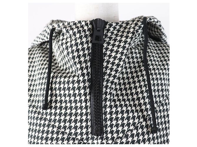 Christian Dior Polyester Anorak-Jacke Schwarz Weiß - Ansicht 4
