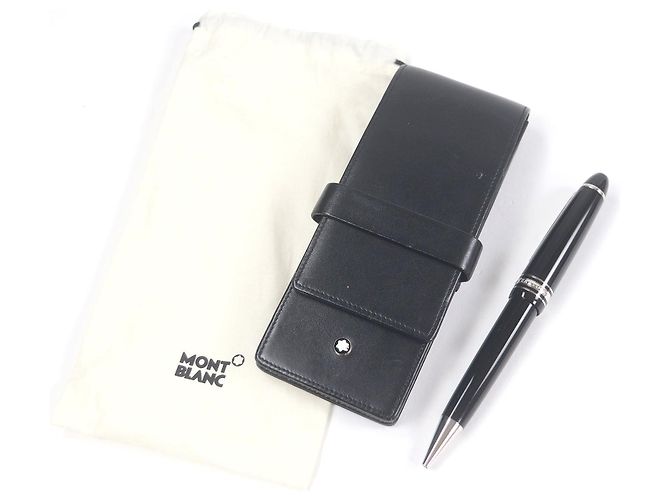 Bolígrafo Montblanc Meisterstückle Grand Twist Negro Plata - vista 2
