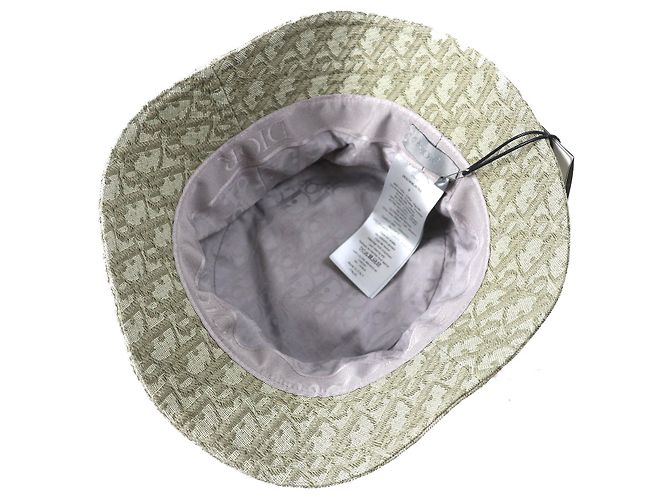 Bucket Hat aus Baumwoll-Polyester-Jacquard Dior Oblique Beige - Ansicht 5