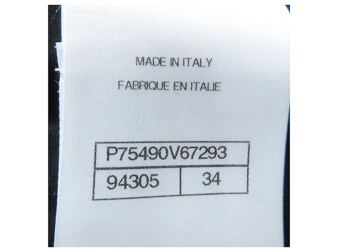 Giacca con cappuccio in seta e poliestere Chanel COCO MarkChain Nero - vista 10