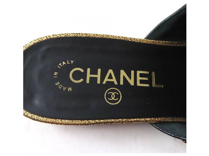 COCO Mark Leder Mule Chanel 19A G34926 Schwarz - Ansicht 10