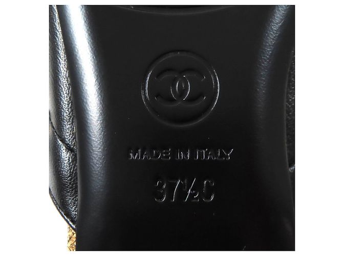 COCO Mark Leder Mule Chanel 19A G34926 Schwarz - Ansicht 12