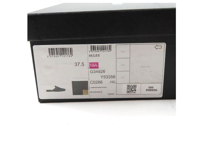 COCO Mark Leder Mule Chanel 19A G34926 Schwarz - Ansicht 13