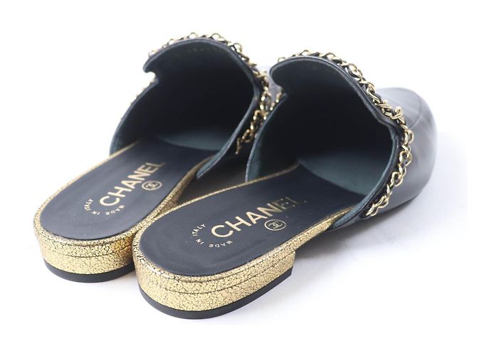 COCO Mark Leder Mule Chanel 19A G34926 Schwarz - Ansicht 3
