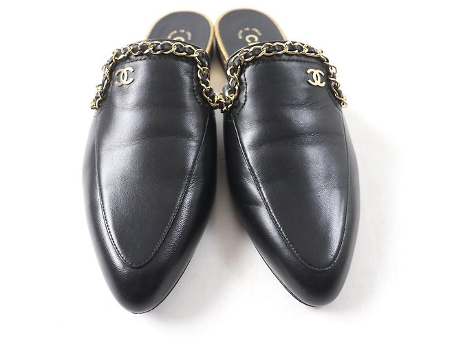 COCO Mark Leder Mule Chanel 19A G34926 Schwarz - Ansicht 4