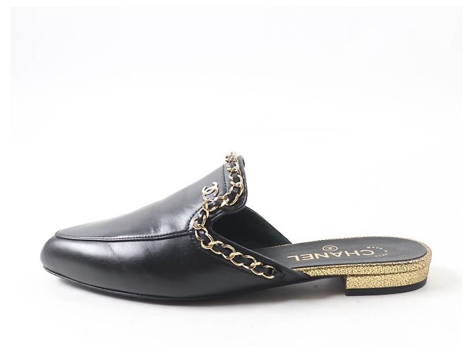COCO Mark Leder Mule Chanel 19A G34926 Schwarz - Ansicht 5