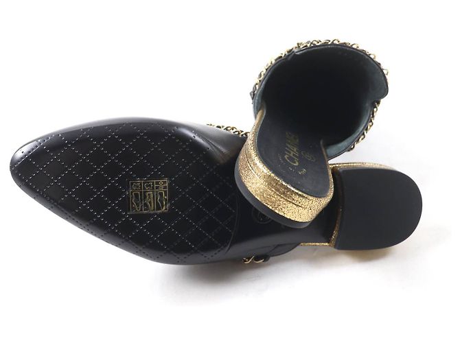 COCO Mark Leder Mule Chanel 19A G34926 Schwarz - Ansicht 7