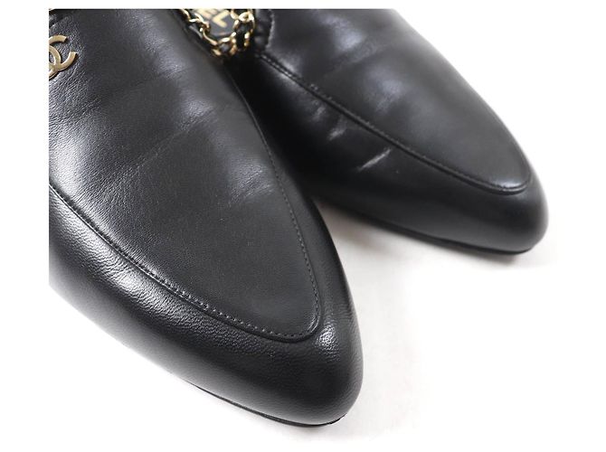 COCO Mark Leder Mule Chanel 19A G34926 Schwarz - Ansicht 8