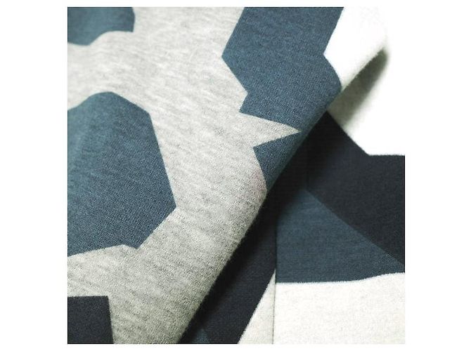 Autre Marque GIACCA CAMOUFLAGE RICCI DOPPIO Giacca in misto cotone Grigio - vista 8