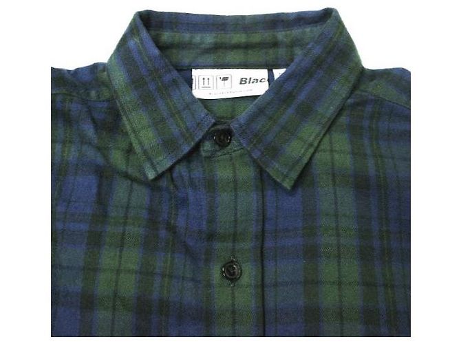 Autre Marque Camicia in flanella di cotone B EMBLEM BlackEyePatch Multicolore - vista 4