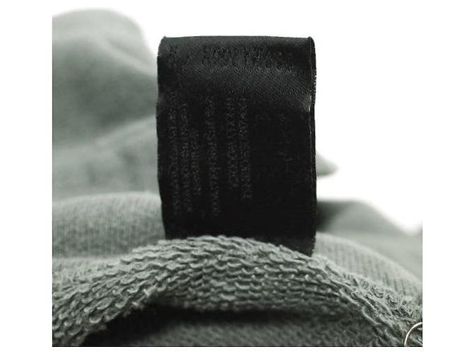 Autre Marque N.HOOLYWOOD COMPILE LINE HOODIE SHIRT Sudadera con capucha de algodón Gris Gris antracita - vista 8