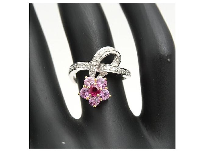 Autre Marque Anillo Ponte Vecchio Fiore Au750 Dorado - vista 8