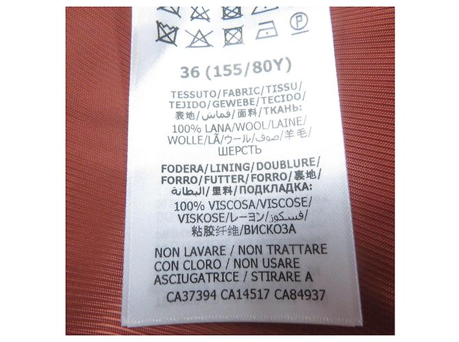 Gucci Logo Pattern Wool Rayon 2way Set Brown - view 12