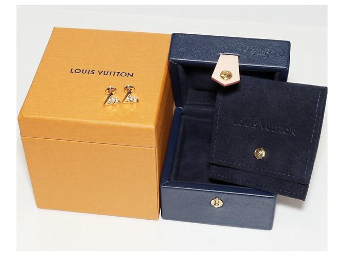 Orecchini Louis Vuitton LV Volt One in diamante Au750 D'oro - vista 3