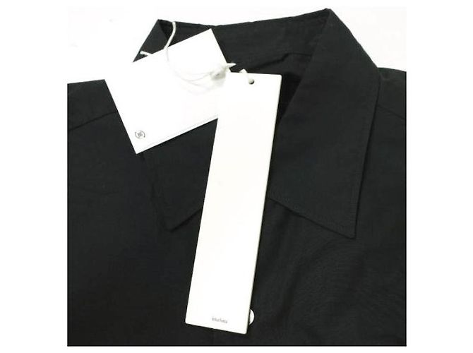 Autre Marque Camisa clásica de chambray Blurhms de algodón Negro - vista 3