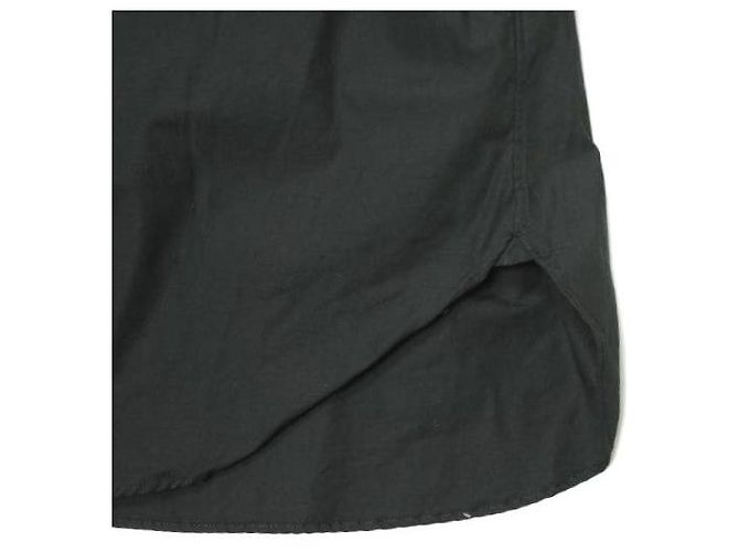 Autre Marque Camisa clásica de chambray Blurhms de algodón Negro - vista 6