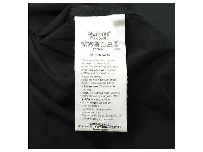 Autre Marque Camisa clásica de chambray Blurhms de algodón Negro - vista 8