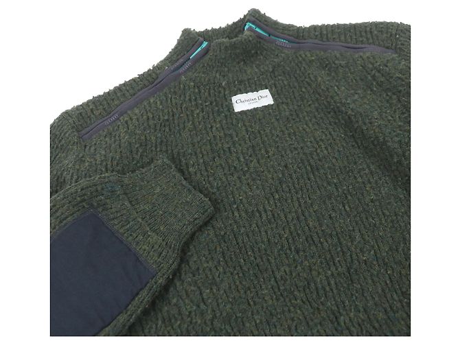 Dior DIOR Strick COUTURE Strickwaren aus Wolle Grün - Ansicht 2