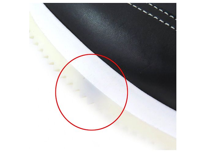 Leder-Sneaker mit H Quick-Logo von Hermès Schwarz - Ansicht 13
