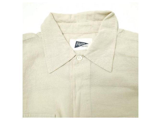 Autre Marque Blusa de algodón transparente Celeste de Pilgrim Surf+Supply Beige - vista 4