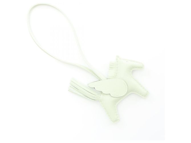 Hermès Rodeo Pegasus Annon Milo Leder Charm Grün - Ansicht 2