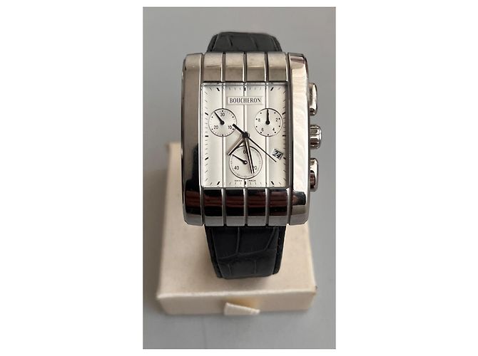 Relógio Boucheron Chrono Reflet em aço Prata - vista 2