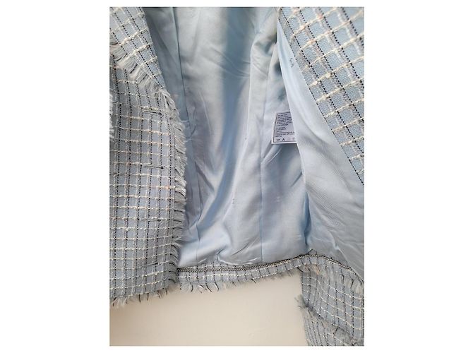 Chanel Terno e saia Azul - vista 12