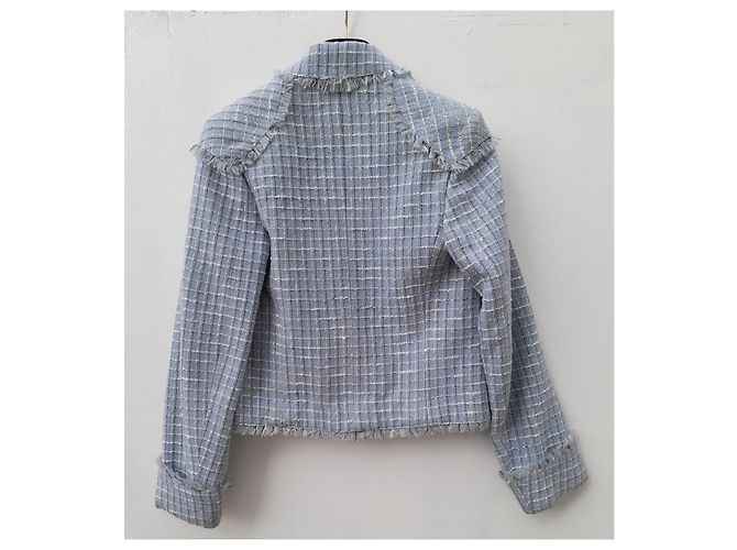 Chanel Terno e saia Azul - vista 9