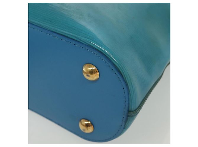 LOUIS VUITTON Epi Plage Mini Lagoon Bay Borsa a Mano Blu M92472 LV Auth ep10332 - vista 16